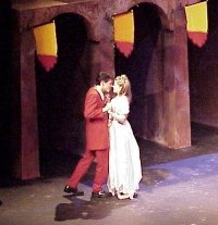 Romeo and Juliet-  first kiss