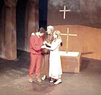 Romen and Juliet exchange vows
