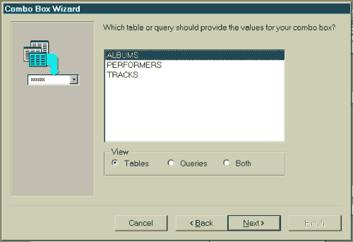 Combo Box Wizard